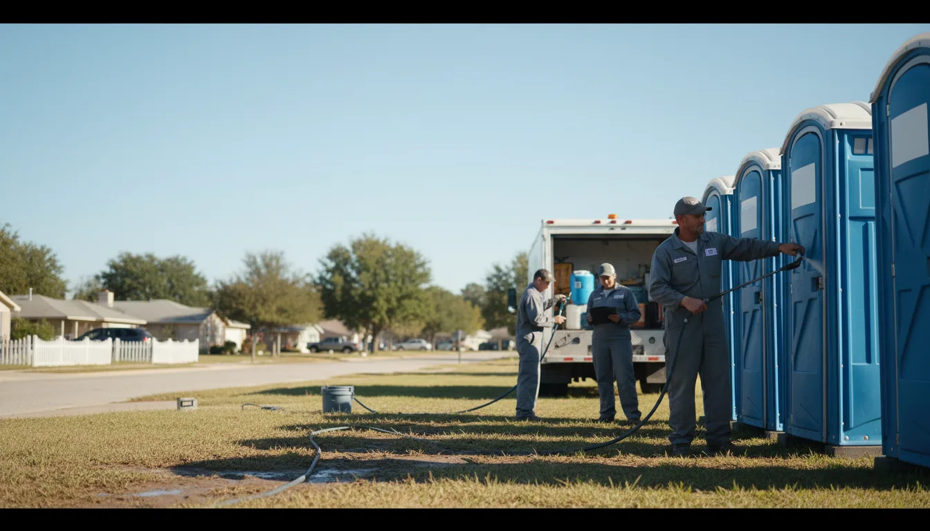 Long-Term Portable Toilet Rental in Galva, IL near me